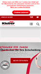 Mobile Screenshot of kleber-reifen.de